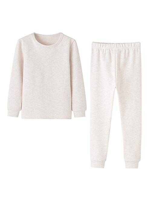 Enfants Cheris Toddler Pajamas Girls Boys Warm Cotton Pjs for Kids, 24M-6 Years
