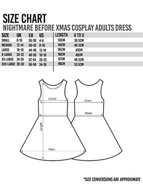 Disney Nightmare Before Christmas Sally Women's Short Sleeve Costume Dress