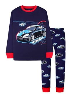DAUGHTER QUEEN 18 Months-12 Years Boys Pajamas Toddler Kids 100% Cotton Sleepwear
