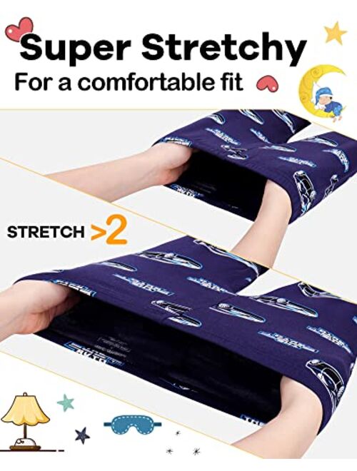 DAUGHTER QUEEN 18 Months-12 Years Boys Pajamas Toddler Kids 100% Cotton Sleepwear