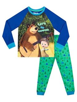 Masha and The Bear Boys Pajamas