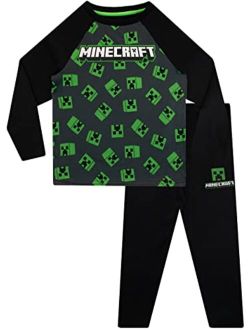 Minecraft Boys' Creeper Pajamas