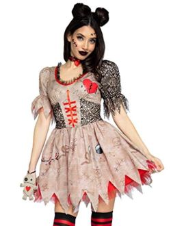 Women's Deadly Voodoo Doll Halloween Costume