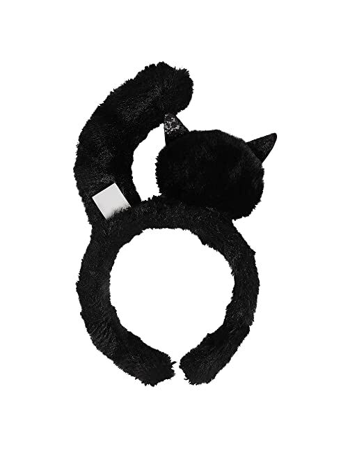 Disney Hocus Pocus Binx the Cat Headband - Black Cat Head Band - Hocus Pocus Headbands
