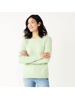 Pull-On Raglan Sweater