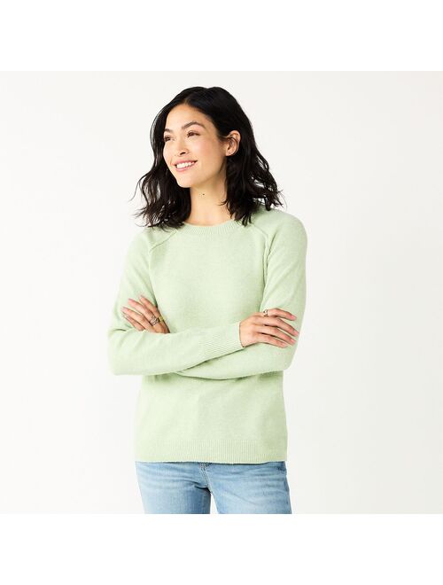 Women's Sonoma Goods For Life Pull-On Raglan Sweater