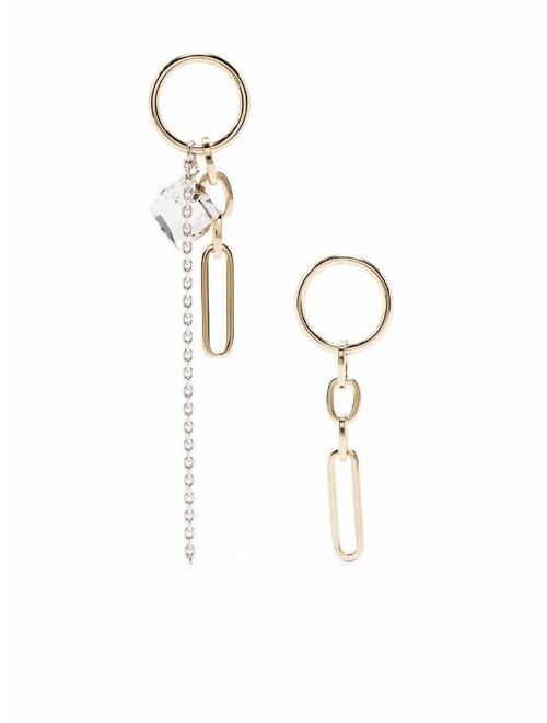 Justine Clenquet Paloma chain-link earrings