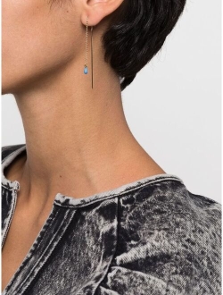 resin bead detail earrings
