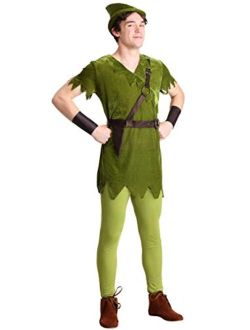 Classic Peter Pan Costume Adult Halloween Costume