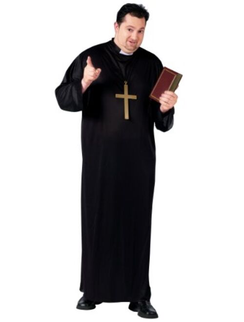 Fun World Plus Size Priest Costume