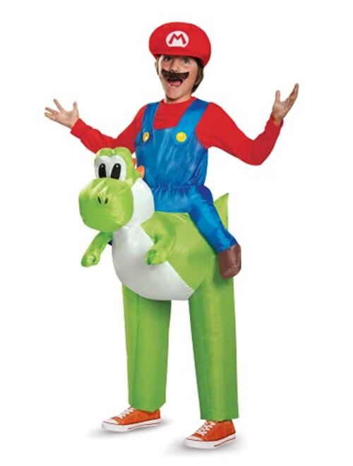 Disguise Mario Riding Yoshi Child Costume