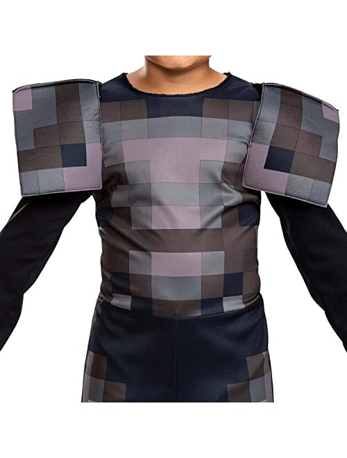Disguise Minecraft Costume, Official Nether Armor Outfit for Kids Minecraft Costume