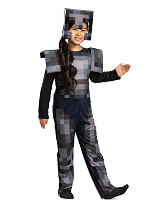 Disguise Minecraft Costume, Official Nether Armor Outfit for Kids Minecraft Costume