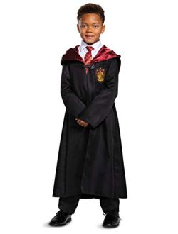 Harry Potter Robe, Official Hogwarts Wizarding World Costume Robes, Classic Kids Size Dress Up Accessory