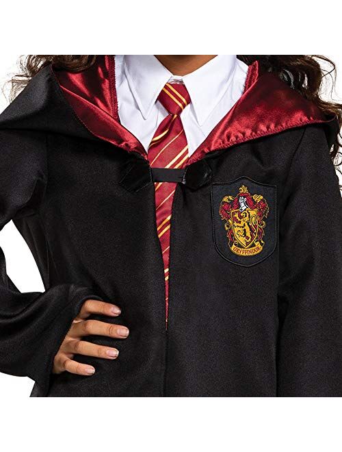 Disguise Harry Potter Robe, Official Hogwarts Wizarding World Costume Robes, Classic Kids Size Dress Up Accessory