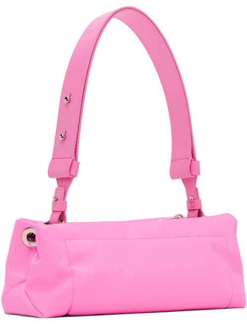 GANNI Pink Pillow Baguette Bag