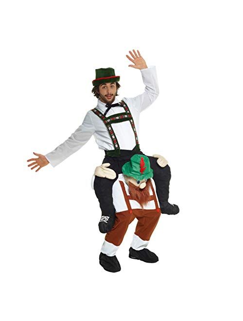 Morph Oktoberfest Costume Men Piggyback Bavarian German Beer Costume Adult Funny Halloween Costumes