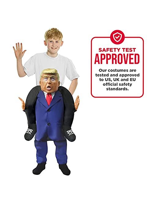 Morph Kids Piggyback Halloween Costumes Funny Ride On Childs Illusion Dress Up