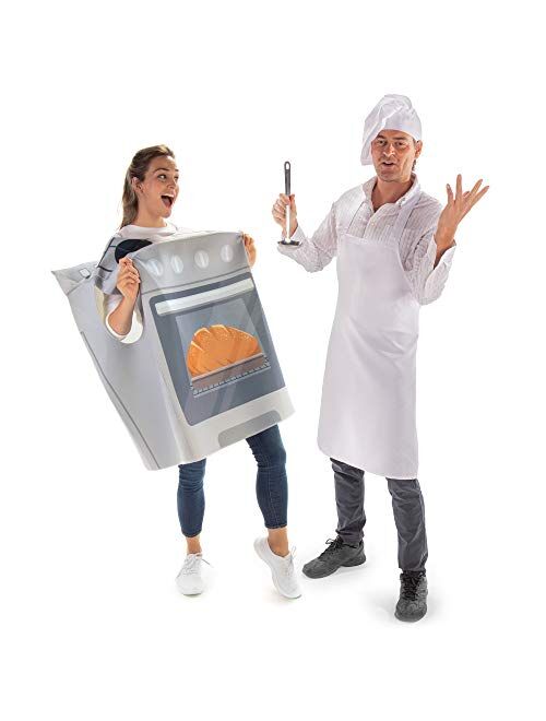 Hauntlook Bun in the Oven & Bread Maker Halloween Couples Costume - Cute Pregnancy Outfits