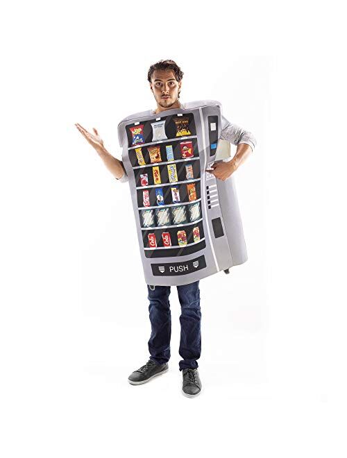 Hauntlook Vending Machine Halloween Costume - Funny Snack Food Adult Men & Women Outfits