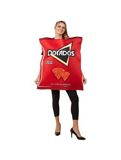 Bag of Chips Halloween Costume | One Size fits Most | Slip On Adult Halloween Costume | Funny Adult Costume | Nacho Cheese Chip Bag Costume