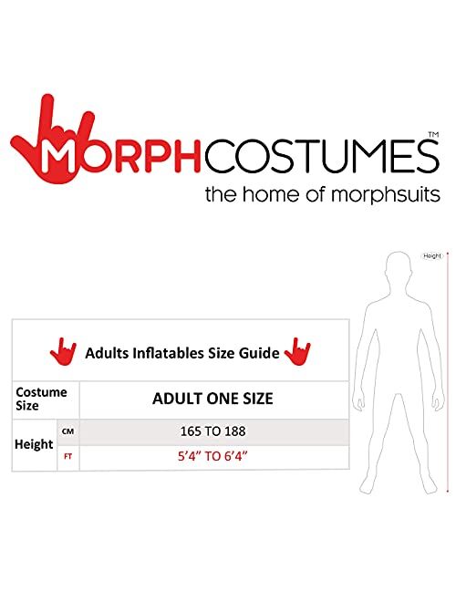 Morph MegaMorph Inflatable Blow Up Fancy Dress Costume - One Size