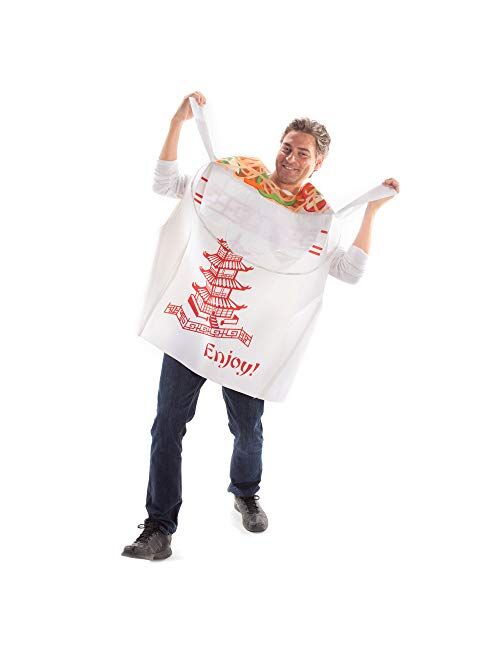 Hauntlook Chinese Take Out & Fortune Cookie Couples Halloween Costume - Food & Noodle Outfit