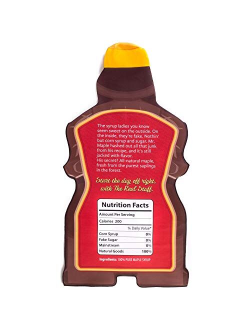 Hauntlook Mr. Maple Syrup Bottle Halloween Costume - Funny Adult Breakfast Food Body Suit