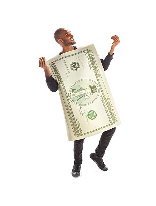 Hauntlook A Million Bucks Halloween Costume - Funny Unisex Money Outfits for Adults