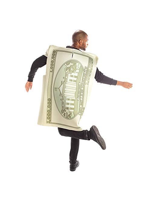 Hauntlook A Million Bucks Halloween Costume - Funny Unisex Money Outfits for Adults