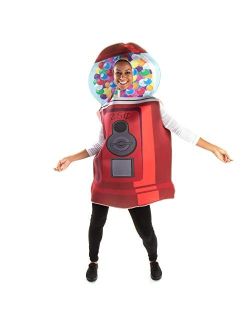 Gumball Machine Halloween Costume - Funny & Cute Unisex Candy Outfit for Adults