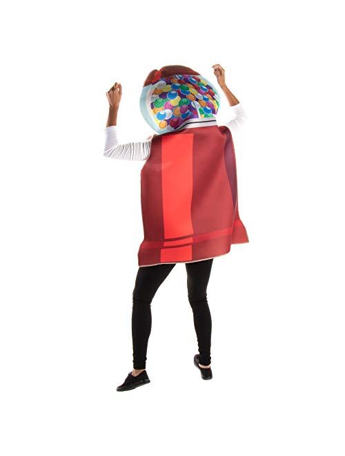 Hauntlook Gumball Machine Halloween Costume - Funny & Cute Unisex Candy Outfit for Adults