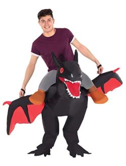 Adults Inflatable Ride On Dragon Halloween Costumes