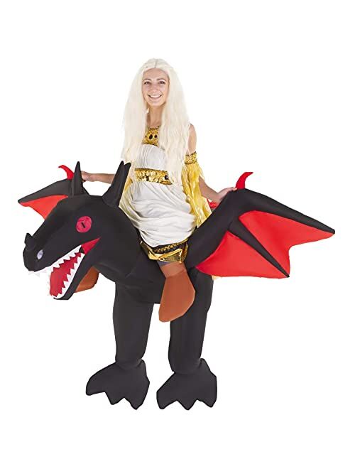 Morph Adults Inflatable Ride On Dragon Halloween Costumes