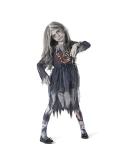 Costumes Zombie Costume Girls Undead Scary Kids Zombie Halloween Costumes For Girls