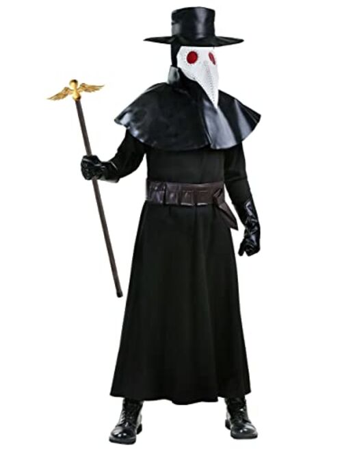 Fun Costumes Plague Doctor Costume for Adults Black Death Doctor Costume