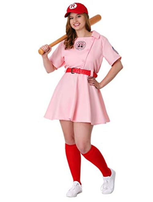 Fun Costumes League of Their Own Dottie Plus Size Womens Costume Set
