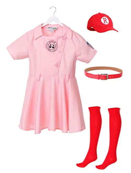 Fun Costumes League of Their Own Dottie Plus Size Womens Costume Set