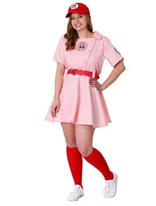 Fun Costumes League of Their Own Dottie Plus Size Womens Costume Set