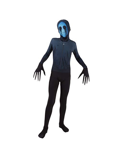 Morphsuits Eyeless Jack Costumes For Kids CreepyPasta Cosplay Scary Halloween Costumes For Boys