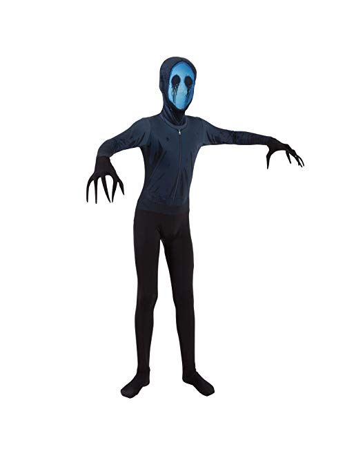 Morphsuits Eyeless Jack Costumes For Kids CreepyPasta Cosplay Scary Halloween Costumes For Boys