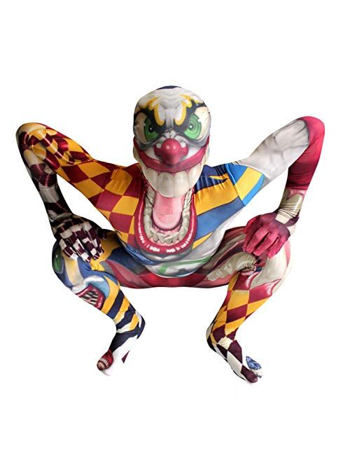 Morphsuits Killer Clown Costume For Kids Creepy Scary Halloween Costumes For Boys