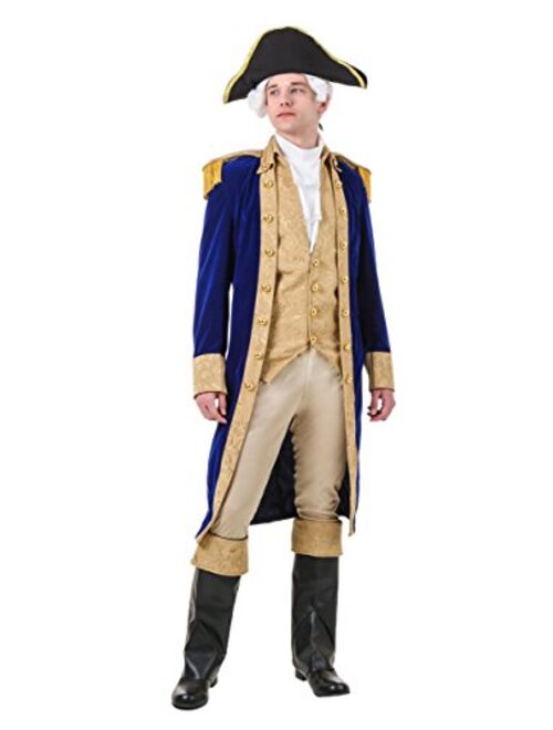 Fun Costumes George Washington Costume Adult Colonial Costumes for Men