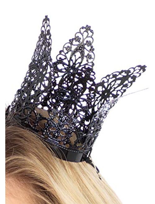 Leg Avenue Women's Mini Metal Filigree Crown Costume Accessory