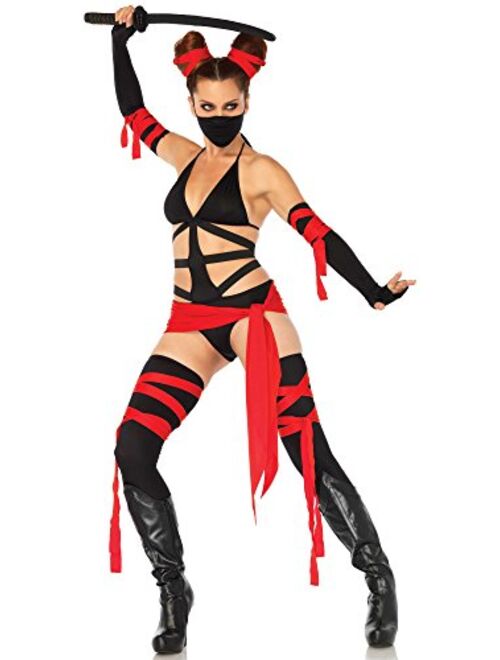Leg Avenue Women's 6 Pc Killer Ninja Costume