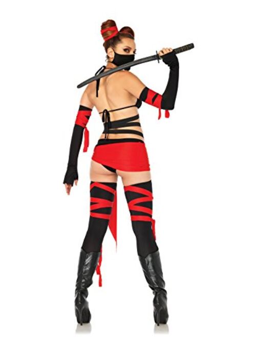 Leg Avenue Women's 6 Pc Killer Ninja Costume