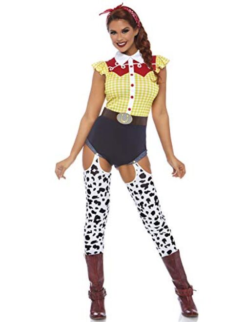 Leg Avenue Women's Giddy-up Sexy Cowgirl Costume