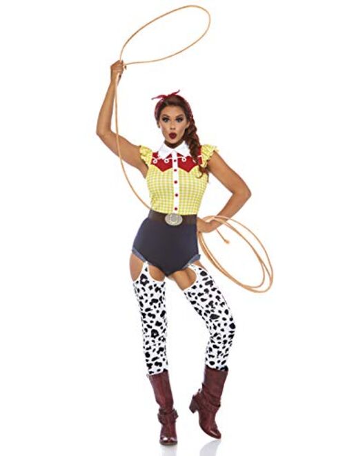 Leg Avenue Women's Giddy-up Sexy Cowgirl Costume