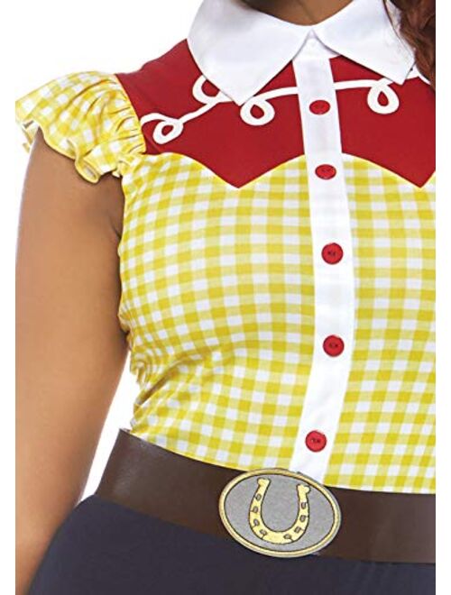 Leg Avenue Women's Giddy-up Sexy Cowgirl Costume