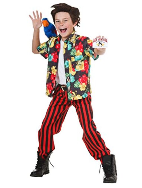 Fun Costumes Child Ace Ventura Costume with Wig